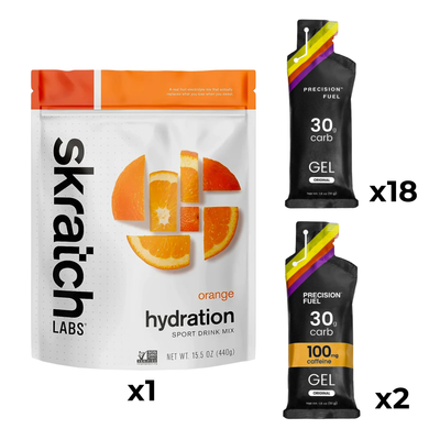 4:30hr – 5:00hr Marathon Pack - Gels & Race Fuel