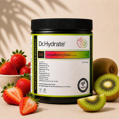 Dr Hydrate Jar 30 Serves - Strawberry Kiwi