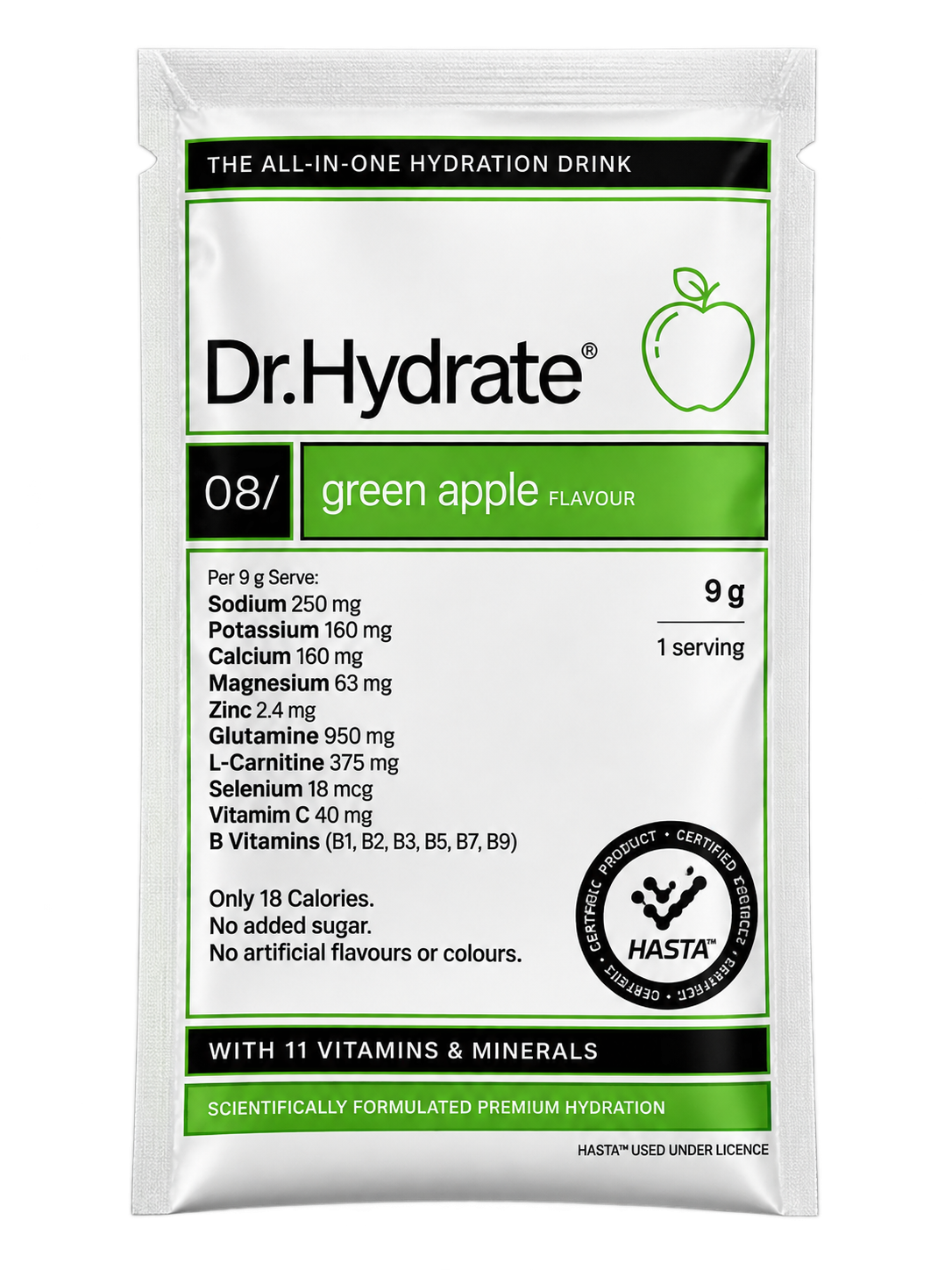 Dr Hydrate Sachet Pack - Single Serve