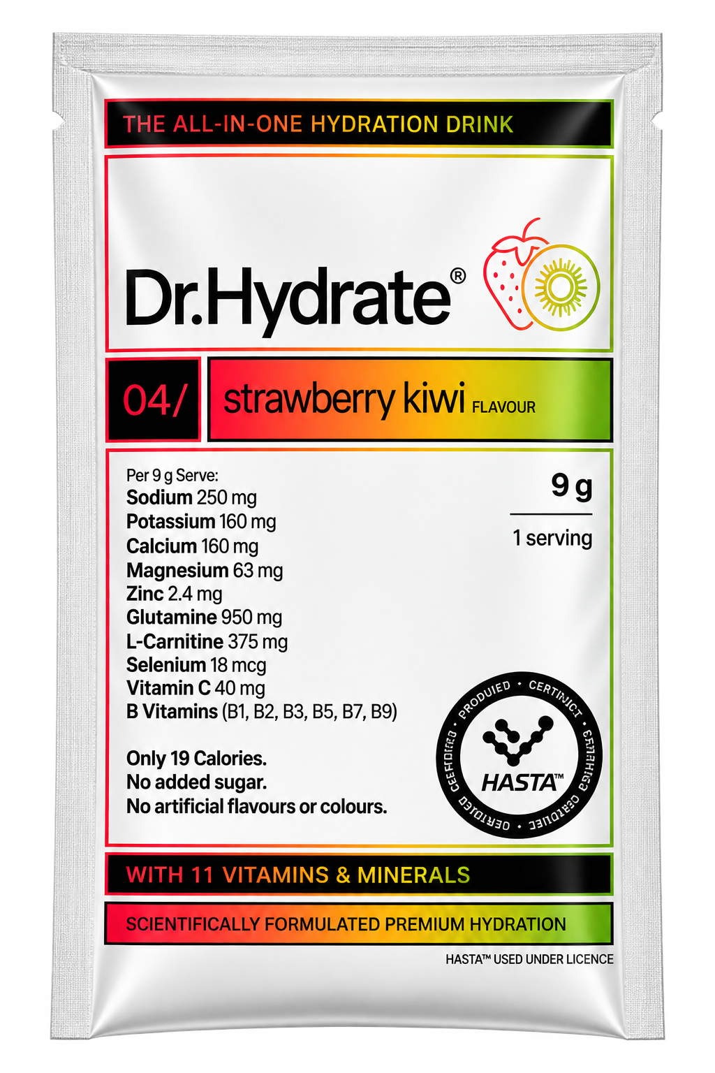 Dr Hydrate Sachet Pack - Single Serve