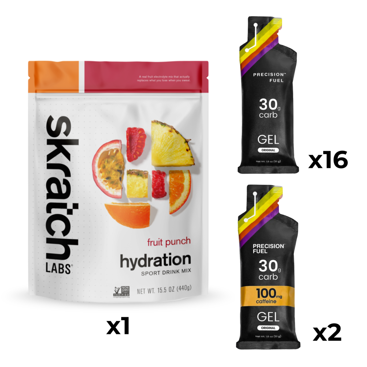 4:00hr – 4:30hr Marathon Pack - Gels & Race Fuel