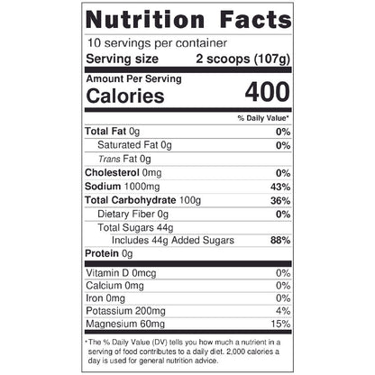 Hyperlyte H1 Carb & Electrolyte Drink Mix – 1.07kg