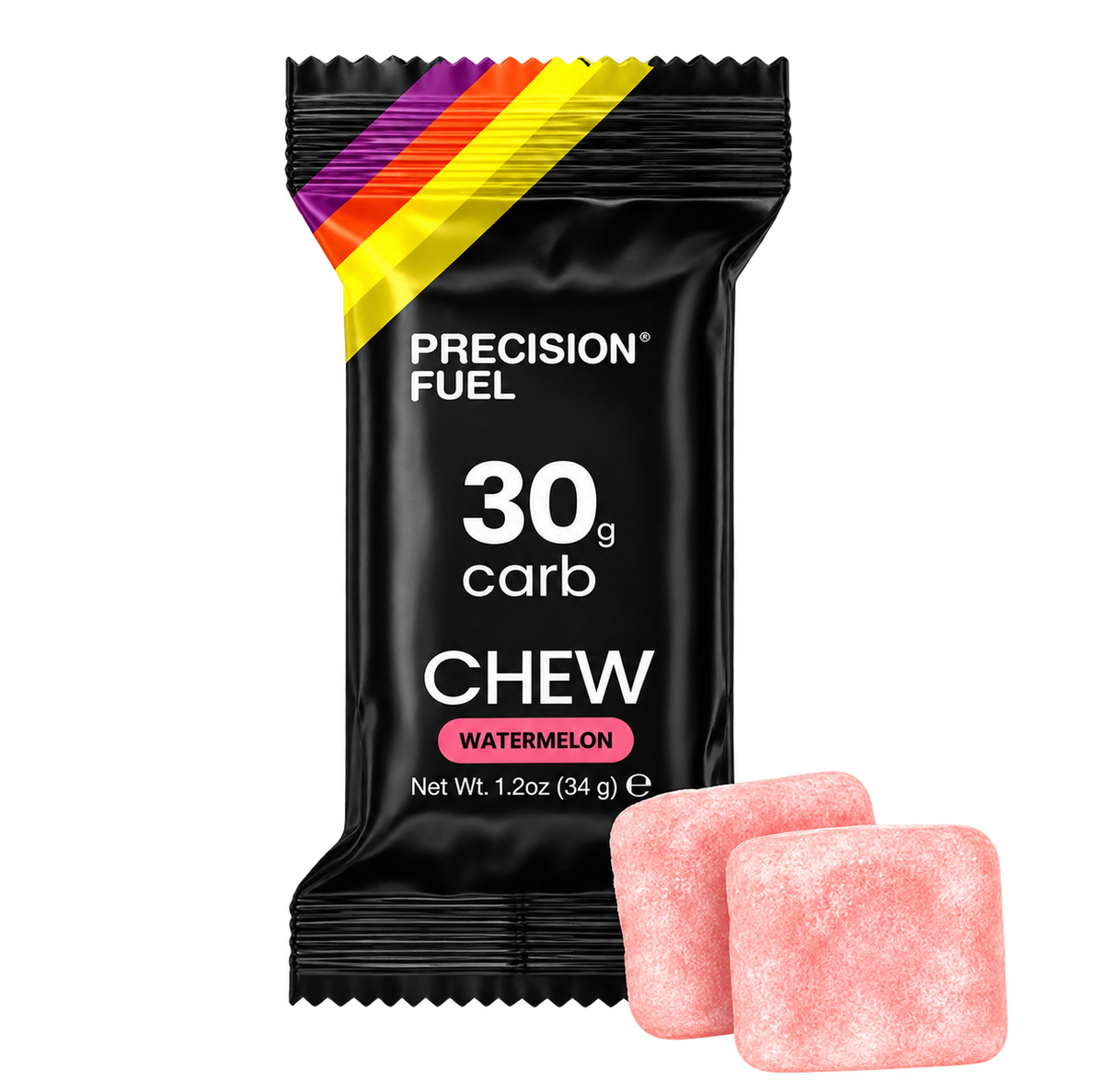 Precision Fuel & Hydration PF 30 Energy Chews Watermelon – included in the CREWED Race Day Fuel Pack