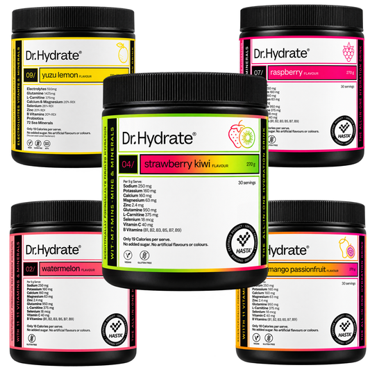 Dr Hydrate Build Your Own Electrolyte Bundle – Choose Your Flavours