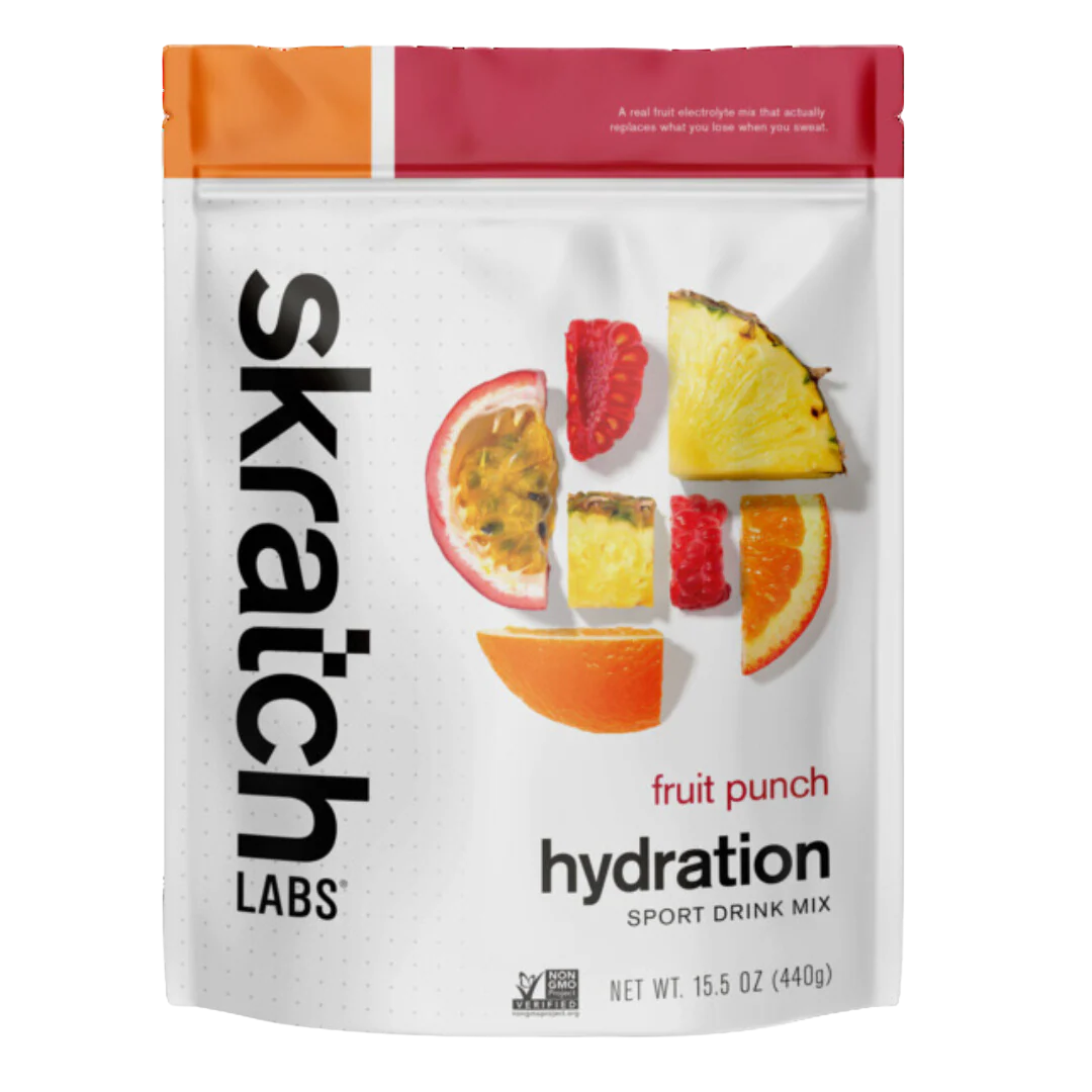 Skratch Sport Hydration Drink Mix Bag - Fruit Punch