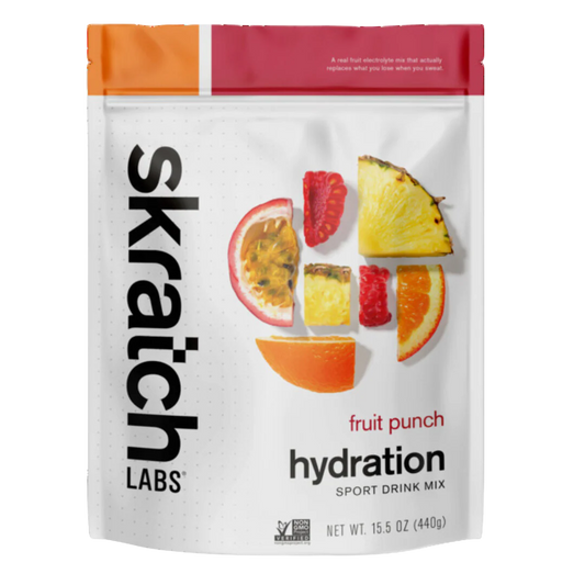 Skratch Sport Hydration Drink Mix Bag - Fruit Punch