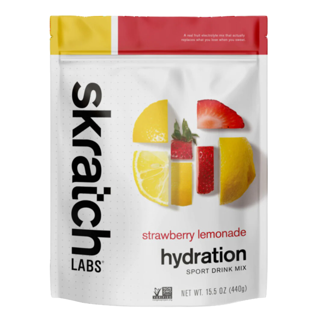 Skratch Sport Hydration Drink Mix Bag - Strawberry & Lemonade