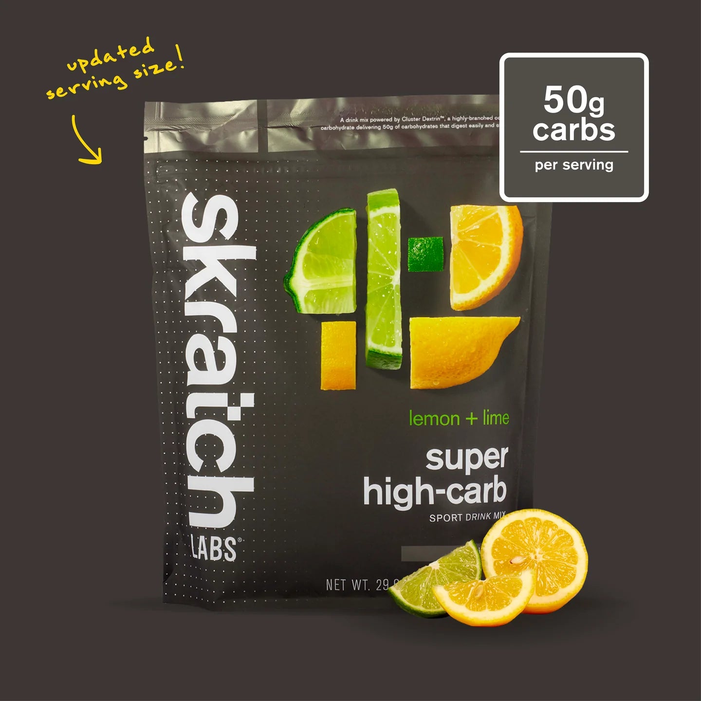 Skratch Super High-Carb Sport Drink Mix Pouch - Lemon & Lime
