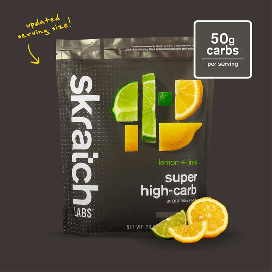 Skratch Super High-Carb Sport Drink Mix Pouch - Lemon & Lime