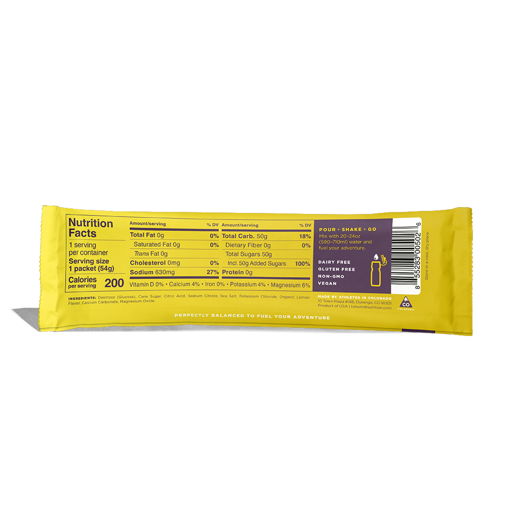 Tailwind Endurance Fuel Drink Mix – Single Serve