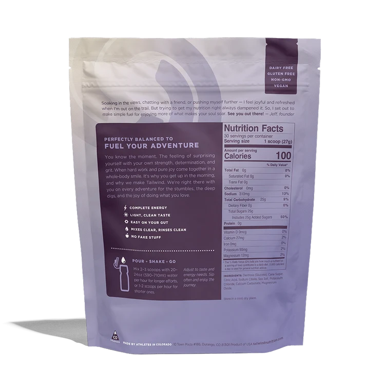 Tailwind Endurance Fuel Drink Mix – Naked