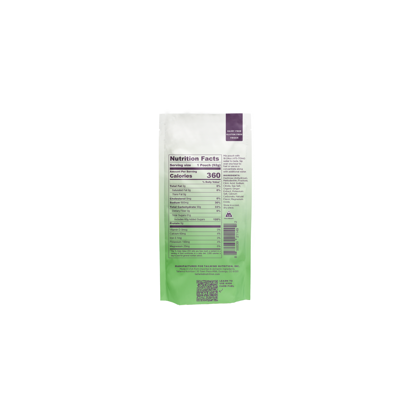 Tailwind Nutrition - High Carb Fuel