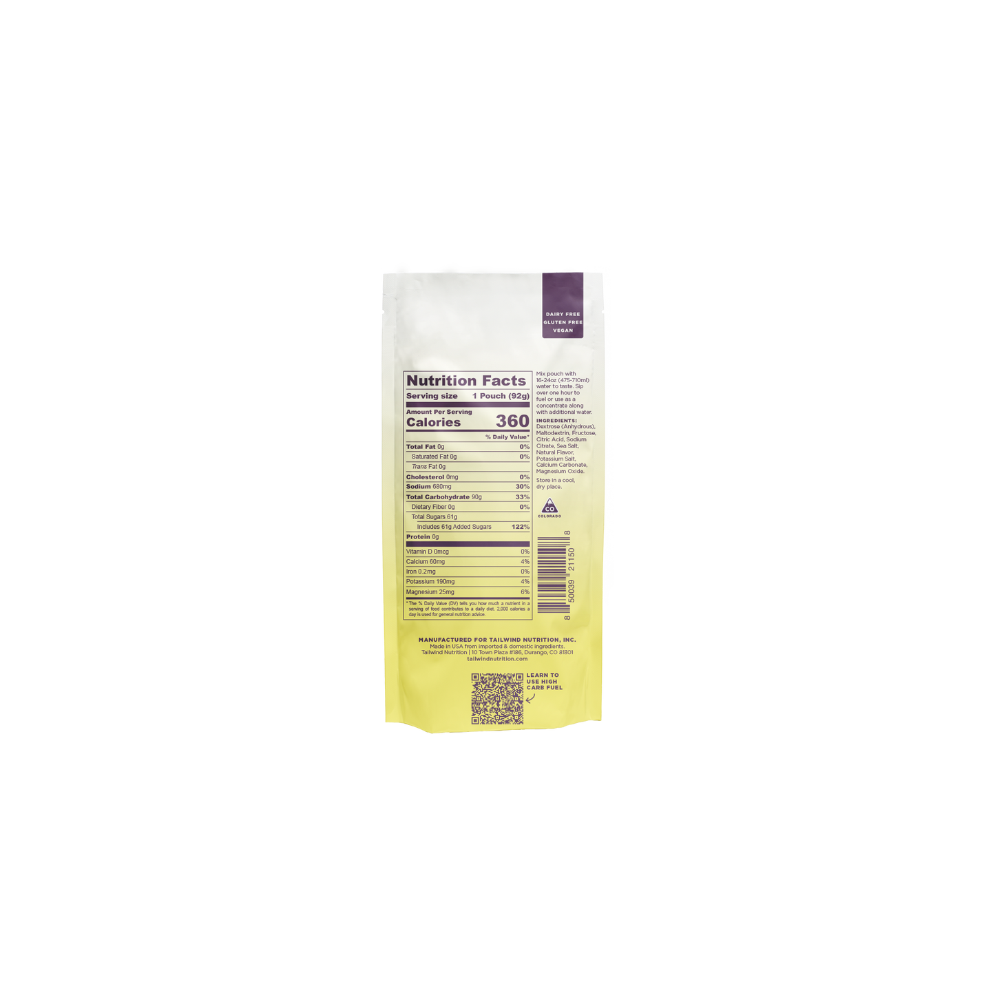 Tailwind Nutrition - High Carb Fuel
