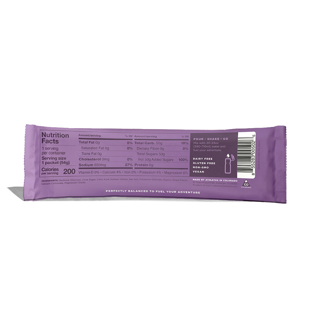 Tailwind Endurance Fuel Drink Mix – Single Serve