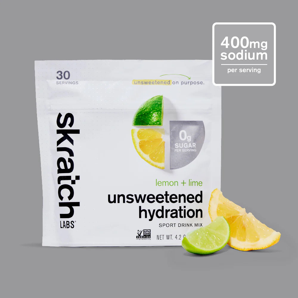 Skratch Unsweetened Hydration - Lemon & Lime