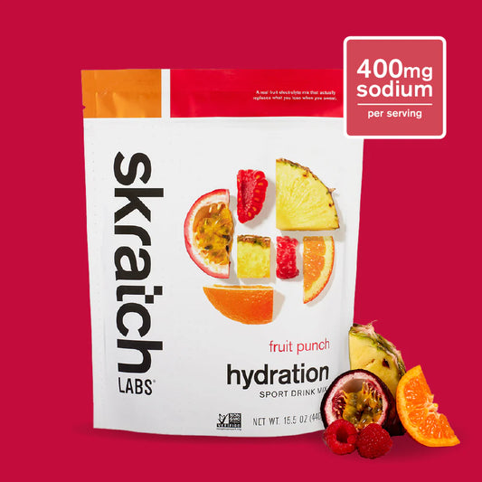 Skratch Sport Hydration Drink Mix Bag - Fruit Punch