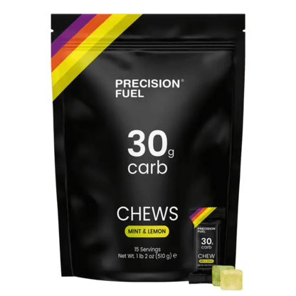 PF 30 Mint & Lemon Energy Chews bag of 15 outer pouch